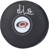 Andrei Svechnikov Carolina Hurricanes Autographed Hockey Puck