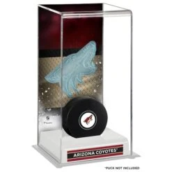 Arizona Coyotes Deluxe Tall Hockey Puck Case