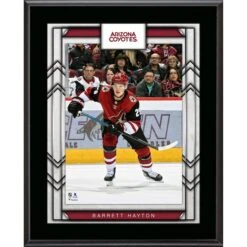 Barrett Hayton Arizona Coyotes 10.5" X 13" Sublimated Player Plaque