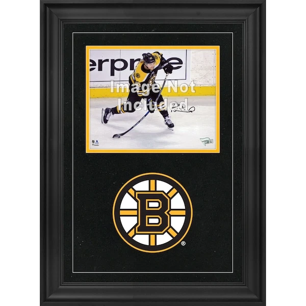 Boston Bruins 8'' X 10'' Deluxe Horizontal Photograph Frame With Team Logo