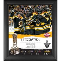 Boston Bruins Framed 15" X 17" 2019 Eastern Conference Champions Collage