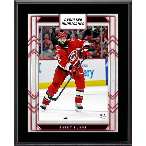 Brent Burns Carolina Hurricanes 10.5" X 13" Sublimated Player Plaque