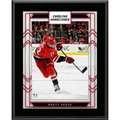 Brett Pesce Carolina Hurricanes 10.5" X 13" Sublimated Player Plaque