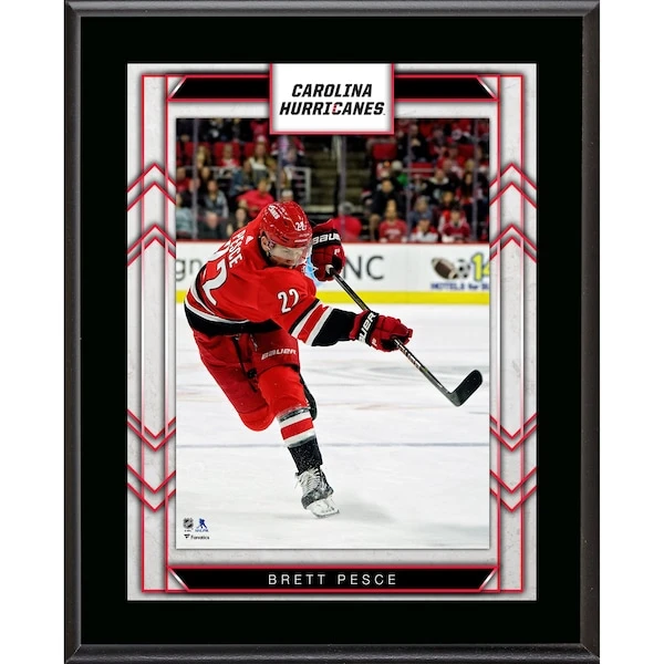Brett Pesce Carolina Hurricanes 10.5" X 13" Sublimated Player Plaque