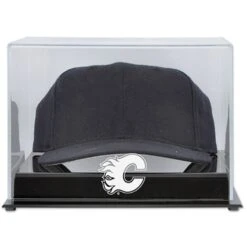 Calgary Flames Acrylic Team Logo Cap Display Case