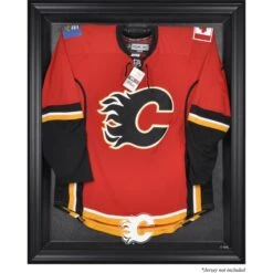 Calgary Flames Black Framed Jersey Display Case