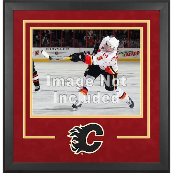 Calgary Flames Deluxe 16" X 20" Horizontal Photograph Frame