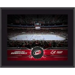 Carolina Hurricanes 10.5" X 13" Sublimated Team Plaque