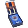 Edmonton Oilers Vs. Calgary Flames 2023 NHL Heritage Classic Crystal Puck - Filled With Game-Used Ice