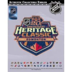 Edmonton Oilers Vs. Calgary Flames 2023 NHL Winter Classic National Emblem Jersey Patch