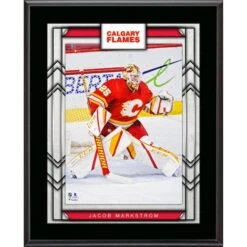 Jacob Markstrom Calgary Flames 10.5" X 13" Sublimated Player Plaque