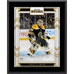 Linus Ullmark Boston Bruins 10.5" X 13" Sublimated Player Plaque