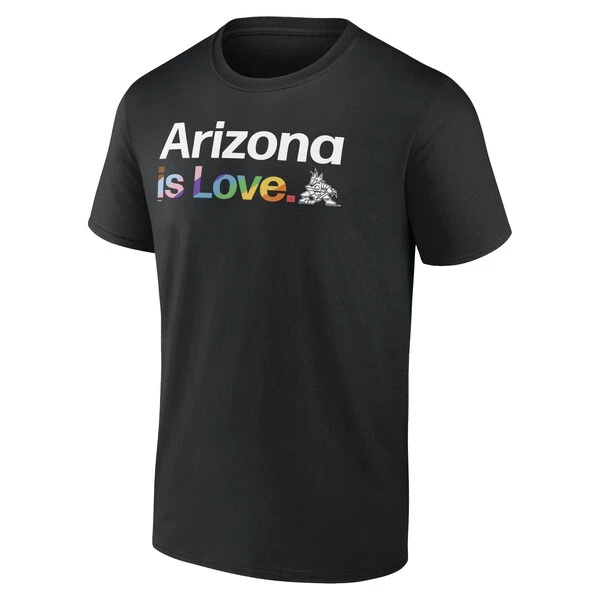 Men's Fanatics Branded Black Arizona Coyotes City Pride T-Shirt - Image 2