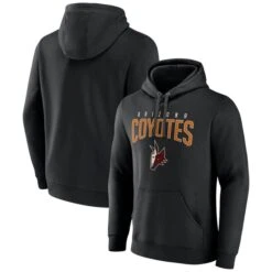 Men's Fanatics Branded Black Arizona Coyotes Special Edition 2.0 Wordmark Pullover Hoodie