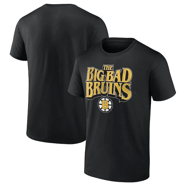 Men's Fanatics Branded Black Boston Bruins Centennial The Big Bad Bruins T-Shirt