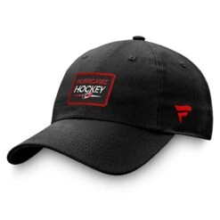 Men's Fanatics Branded Black Carolina Hurricanes Authentic Pro Prime Adjustable Hat