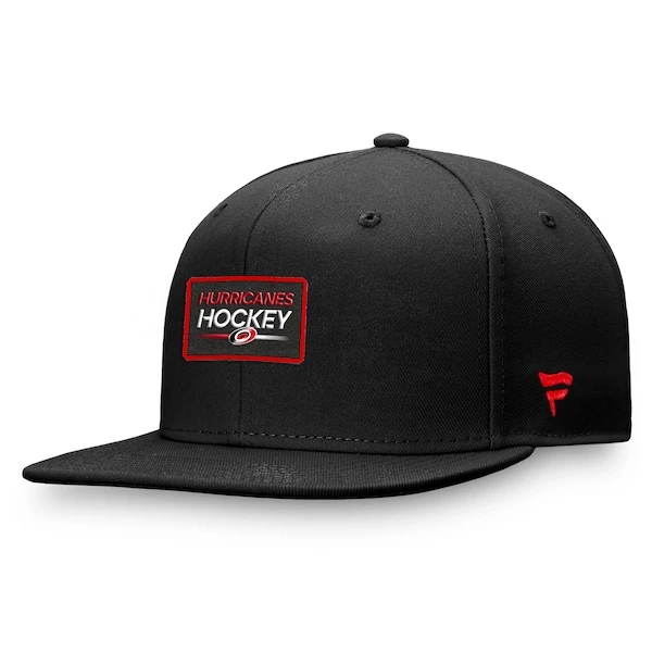 Men's Fanatics Branded Black Carolina Hurricanes Authentic Pro Prime Snapback Hat