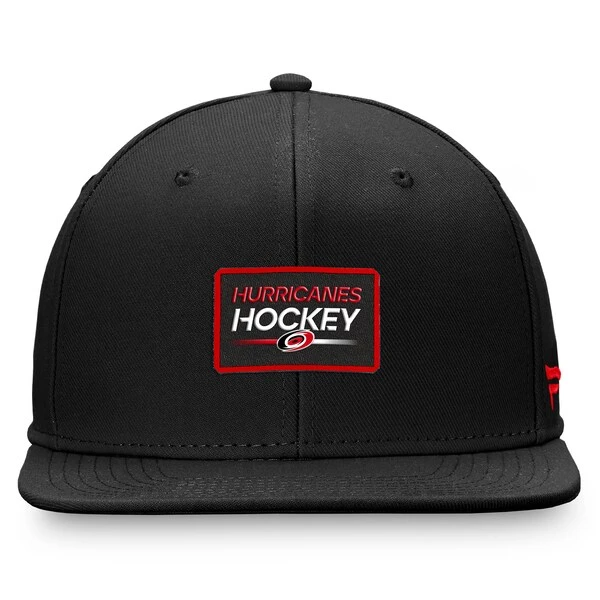 Men's Fanatics Branded Black Carolina Hurricanes Authentic Pro Prime Snapback Hat - Image 2