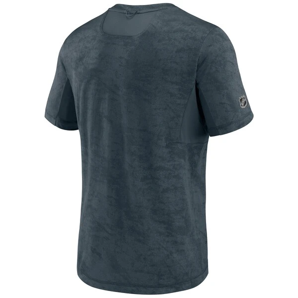 Men's Fanatics Branded Charcoal Boston Bruins Authentic Pro 2022 Stanley Cup Playoffs T-Shirt - Image 3