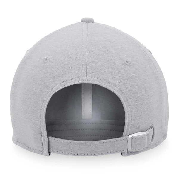 Men's Fanatics Branded Heather Gray Calgary Flames Logo Adjustable Hat - Image 4