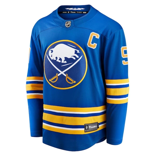 Men's Fanatics Branded Jack Eichel Royal Buffalo Sabres Home Premier Breakaway Player Jersey - Image 2