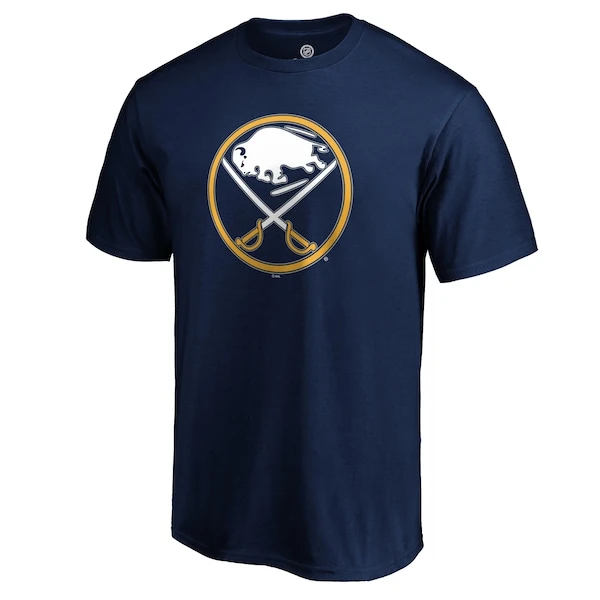Men's Fanatics Branded Jeff Skinner Navy Buffalo Sabres Playmaker T-Shirt - Image 2