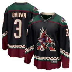 Men's Fanatics Branded Josh Brown Black Arizona Coyotes Home Breakaway Player Jersey