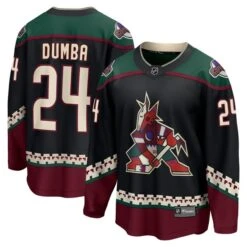 Men's Fanatics Branded Matt Dumba Black Arizona Coyotes Home Breakaway Jersey