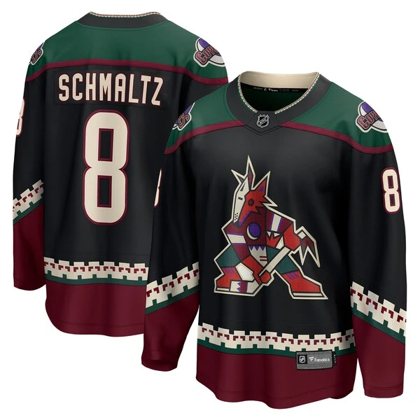 Men's Fanatics Branded Nick Schmaltz Black Arizona Coyotes Home Breakaway Player Jersey