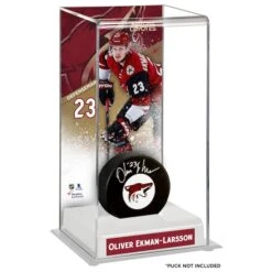 Oliver Ekman-Larsson Arizona Coyotes Deluxe Tall Hockey Puck Case
