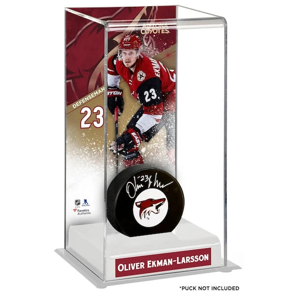 Oliver Ekman-Larsson Arizona Coyotes Deluxe Tall Hockey Puck Case