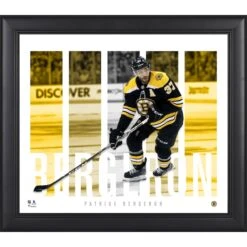 Patrice Bergeron Boston Bruins Framed 15'' X 17'' Player Panel Collage