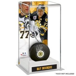 Ray Borque Boston Bruins Deluxe Tall Hockey Puck Case