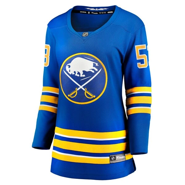 Women's Fanatics Branded Jeff Skinner Royal Buffalo Sabres Home Breakaway Jersey - Image 2