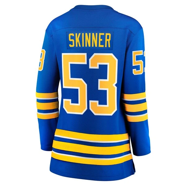 Women's Fanatics Branded Jeff Skinner Royal Buffalo Sabres Home Breakaway Jersey - Image 3