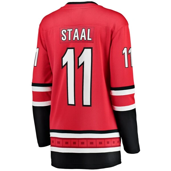 Women's Fanatics Branded Jordan Staal Red Carolina Hurricanes Alternate Breakaway Player Jersey - Image 3