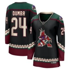 Women's Fanatics Branded Matt Dumba Black Arizona Coyotes Home Breakaway Player Jersey
