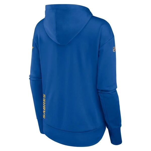 Women's Fanatics Branded Royal Buffalo Sabres Authentic Pro Scuba Full-Zip Hoodie - Image 3